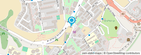 מפת הגעה אל מרכז תרבות מצפה רמון ע"ש סמואל רובין בע"מ