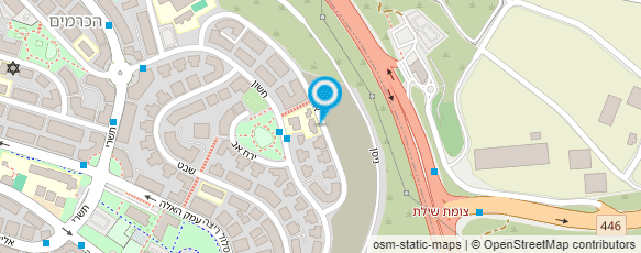 מפת הגעה אל מרים ממן - קוסמטיקאית