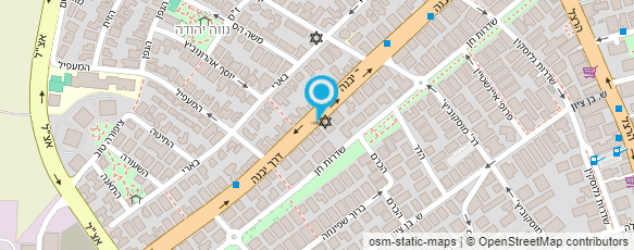 מפת הגעה אל המרכז לגישור ופישור