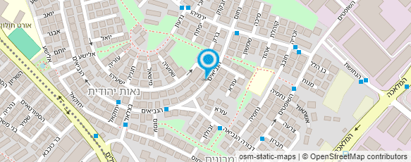 מפת הגעה אל שירותי בריאות כללית