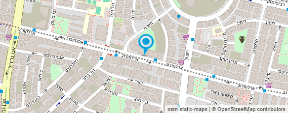 מפת הגעה אל כללית רפואה משלימה