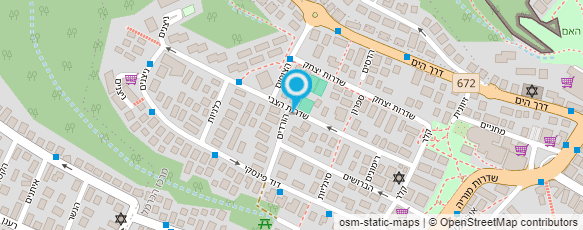 מפת הגעה אל הירש יצחק-אדריכלים