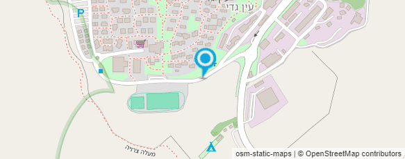 מפת הגעה אל ביס"ש עין גדי