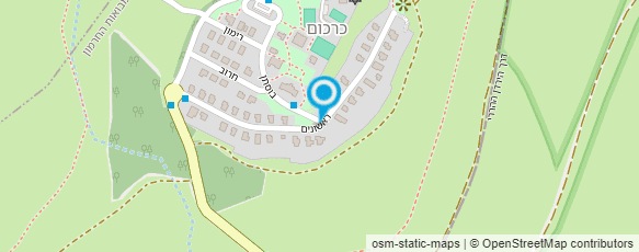 מפת הגעה אל מצפה כינרת