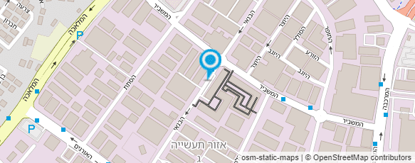 מפת הגעה אל נגריית אלון - ליאור