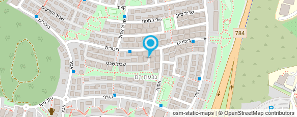 מפת הגעה אל קליניקה קוסמטית - אלונה