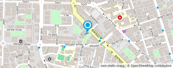 מפת הגעה אל גלזר עדי - שיטת אלכסנדר