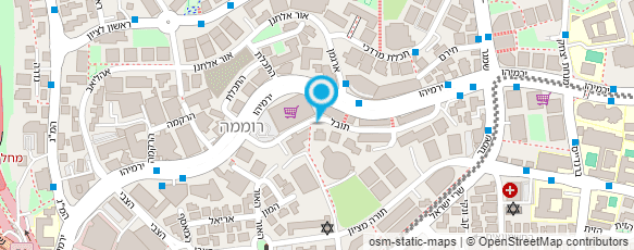 מפת הגעה אל מחסני מיזוג ירושלים בע"מ מפת הגעה אל מחסני מיזוג ירושלים בע"מ