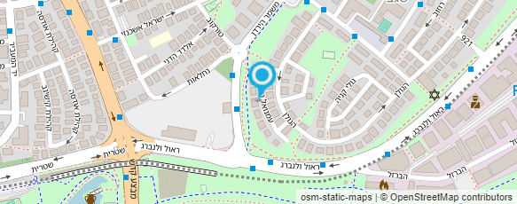 מפת הגעה אל החממה של גלית