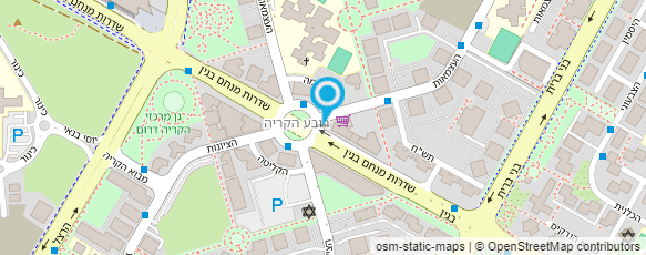 מפת הגעה אל אנטון קוזין-אנטולי גקנברג, משרד עו"ד