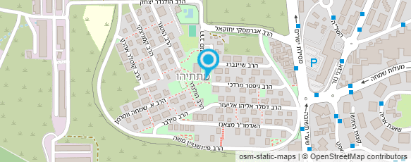 מפת הגעה אל לב הרב זאב