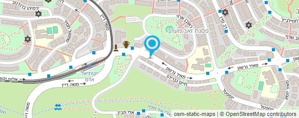 מפת הגעה אל גדעון שירותי צביעה ושיפוץ