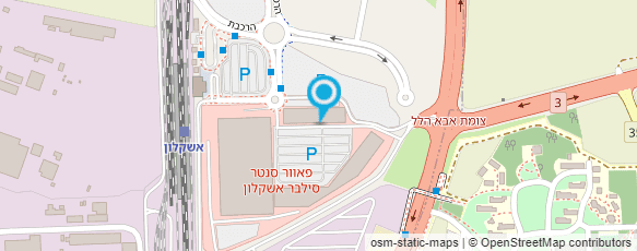 מפת הגעה אל מחסני תאורה