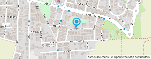 מפת הגעה אל אינסטלטור רובין