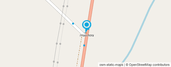 מפת הגעה אל גן לאומי מצדה