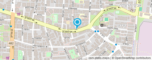 מפת הגעה אל ד"ר לפיד רן; עו"ד