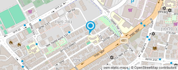 מפת הגעה אל גן תמר