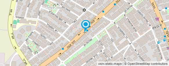 מפת הגעה אל ג.ש.ז.א. שרותי שיווק בע"מ