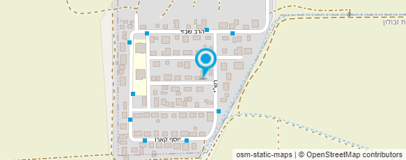 מפת הגעה אל מכון יהב ניהול קורסים בע"מ