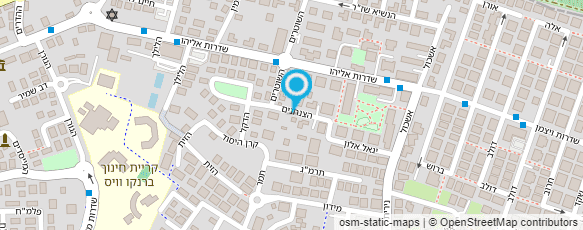 מפת הגעה אל ביטון דוד