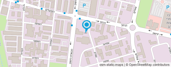 מפת הגעה אל מסגריית בית התריס והסורג מפת הגעה אל מסגריית בית התריס והסורג