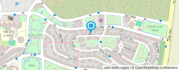 מפת הגעה אל אריון עברית לאנגלית