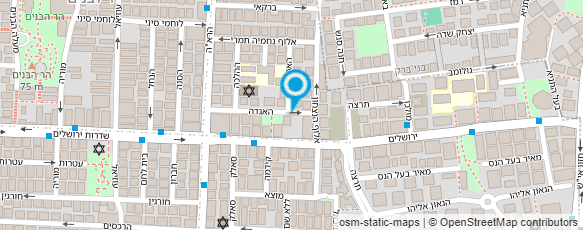 מפת הגעה אל בחממה של דורית