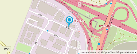 מפת הגעה אל נייס שניר חב' ליעוץ יבוא ושיווק בע"מ