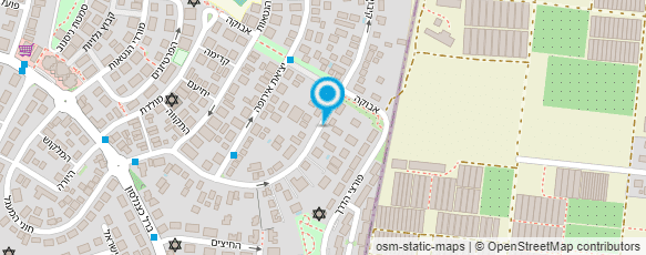 מפת הגעה אל גנישר תמר - קריסטלים ואי.אמ.אפ