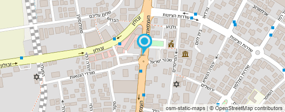 מפת הגעה אל רחל - עיצוב שיער מפת הגעה אל רחל - עיצוב שיער