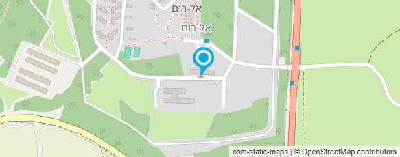 מפת הגעה אל מוסך קיבוץ אלרום