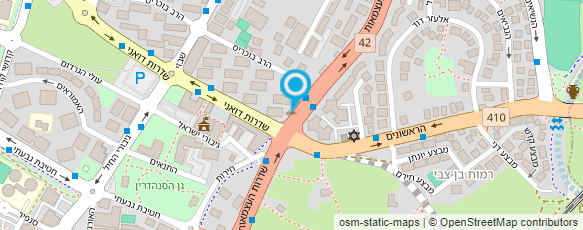 מפת הגעה אל אבי נכסים