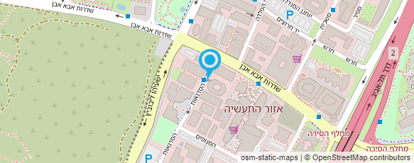 מפת הגעה אל חברת תשתיות נפט ואנרגיה בע"מ