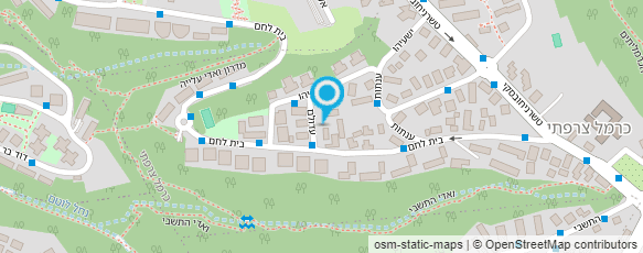 מפת הגעה אל ויצמן אמיר