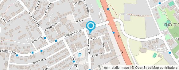 מפת הגעה אל בן נעים יורם והרצל