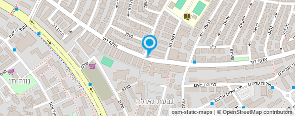 מפת הגעה אל בית הספר הגבוה לטכנולוגיה בירושלים - מכון לוסטיג