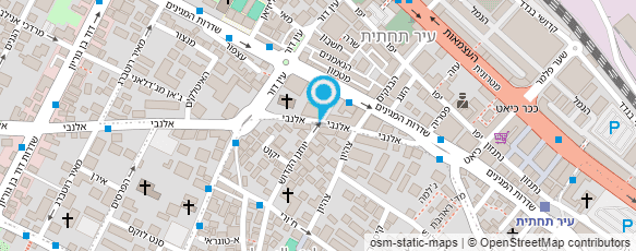 מפת הגעה אל בלומנפלד שלומי