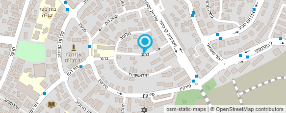 מפת הגעה אל גדעון מיזוג אויר וחשמל