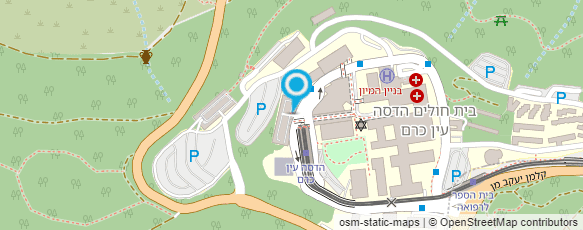 מפת הגעה אל פרופ' צ'רסי ארון