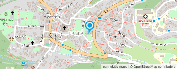 מפת הגעה אל פרופ' מושיוב רמי