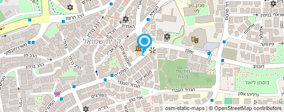 מפת הגעה אל ד"ר חיימסקי גרשון