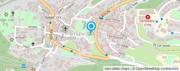 מפת הגעה אל פרופ' פודה דב