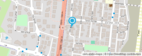 מפת הגעה אל עו"ד ונוטריון לוי רבקה