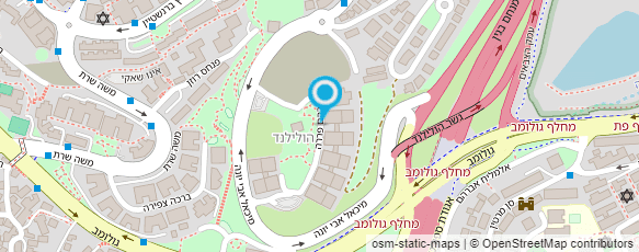 מפת הגעה אל פרופ' דורסט אריה