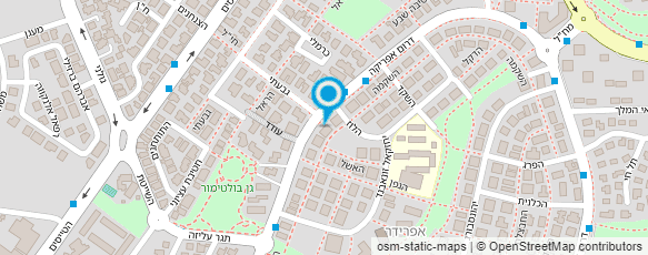 מפת הגעה אל יהודה סלהוב - מורה נהיגה ומנהל מקצועי