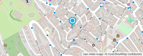 מפת הגעה אל מפאתיח עמותה לאומנות ותאטרון