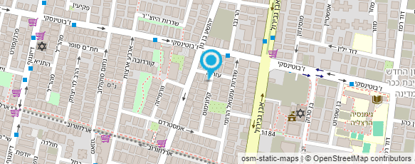 מפת הגעה אל פרופ' אלמוג חיים