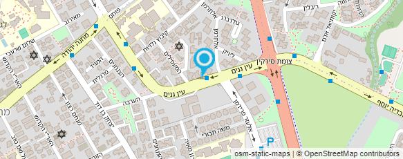 מפת הגעה אל שובל אינסטלציה