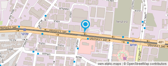 מפת הגעה אל הונדה