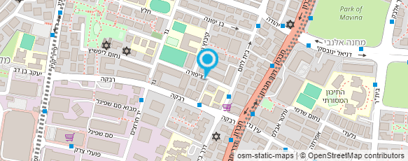 מפת הגעה אל ווג'ס ישראל הדסה